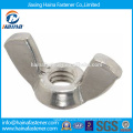 China Supplier In Stock Chinese Supplier DIN315 Stainless Steel wing nut/butterfly nut .